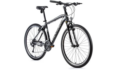 Bicykel Leader Fox Toscana čierny-biely 2021