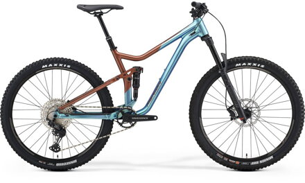 Bicykel Merida One-Forty 600 bronzový-modrý 2021