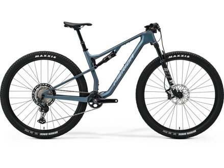 Bicykel Merida Ninety-Six RC XT oceľovomodrý 2024