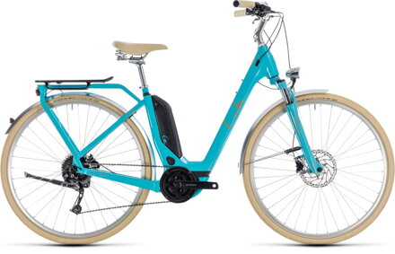 Elektro bicykel Cube Elly Ride Hybrid 400 aqua 2018