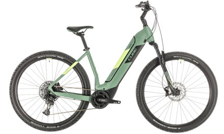 Elektro bicykel Cube Nuride Hybrid EXC 500 green 2020