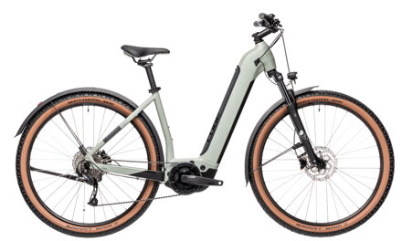 Elektro bicykel Cube Nuride Hybrid Performance 625 Allroad lunar 2021