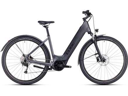Elektro bicykel Cube Nuride Hybrid Performance Easy 500 Allroad graphite 2024