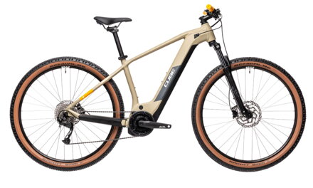 Elektro bicykel Cube Reaction Hybrid Performance 500 desert-orange 2021