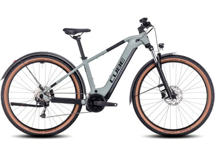 Elektro bicykel Cube Reaction Hybrid Performance 625 Allroad swampgrey 2024