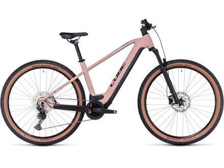 Elektro bicykel Cube Reaction Hybrid Pro 750 blushrose-silver 2024