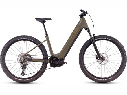 Elektro bicykel Cube Reaction Hybrid Pro Easy 800 dustyolive 2025