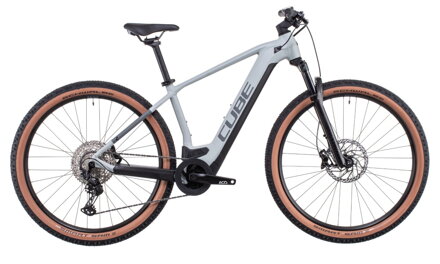 Elektro bicykel Cube Reaction Hybrid Race 625 lunar-grey 2022