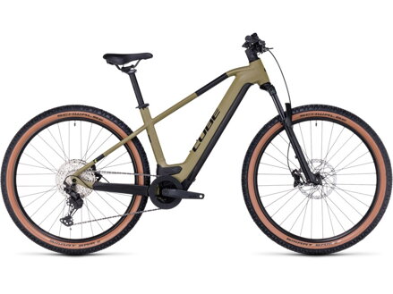 Elektro bicykel Cube Reaction Hybrid Race 750 olive-green 2024
