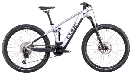 Elektro bicykel Cube Stereo Hybrid 120 Race 625 polarsilver-black 2022