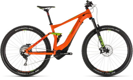Elektro bicykel Cube Stereo Hybrid 120 Race orange 2019