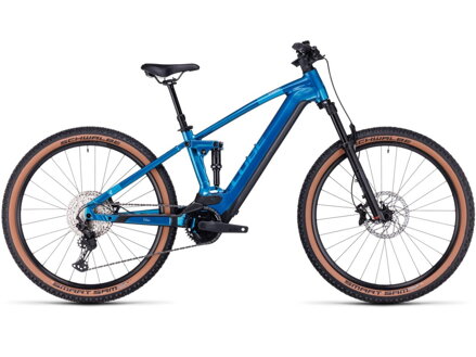 Elektro bicykel Cube Stereo Hybrid 120 SLX  750 blue 2024