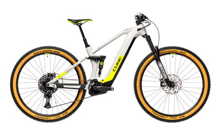 Elektro bicykel Cube Stereo Hybrid 140 HPC Race 625 grey-yellow 2021