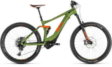 Elektro bicykel Cube Stereo Hybrid 140 Race green 2019