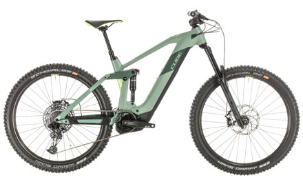 Elektro bicykel Cube Stereo Hybrid 160 HPC SL 625 green 2020