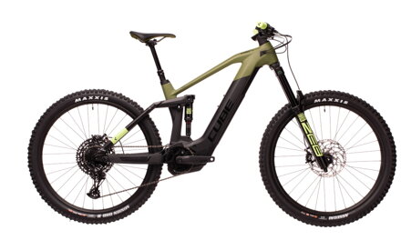 Elektro bicykel Cube Stereo Hybrid 160 HPC SL 625 olive 2021