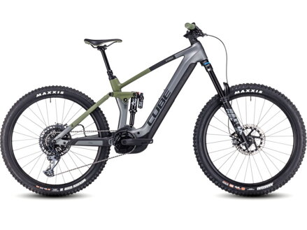 Elektro bicykel Cube Stereo Hybrid 160 HPC TM grey-olive 2024