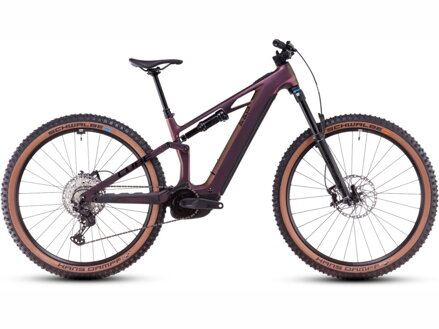 Elektro bicykel Cube Stereo Hybrid One44 HPC SLX 800 molotov 2025