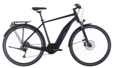 Elektro bicykel Cube Touring Hybrid One 500 black 2020