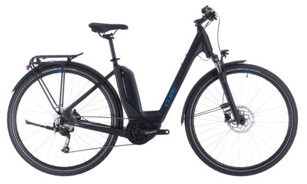 Elektro bicykel Cube Touring Hybrid One 500 easy black 2020