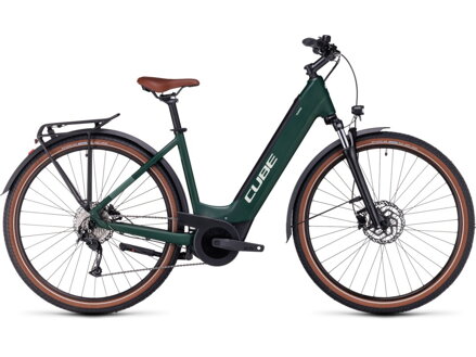 Elektro bicykel Cube Touring Hybrid One 500 Easy darkgreen 2024