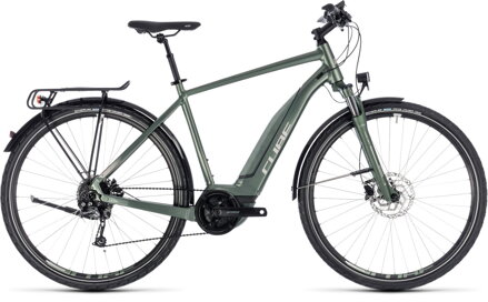 Elektro bicykel Cube Touring Hybrid One 500 frostgreen 2018