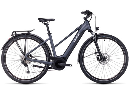 Elektro bicykel Cube Touring Hybrid One 500 Trapeze grey 2024