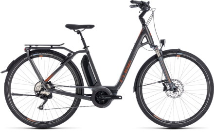 Elektro bicykel Cube Town Hybrid Sport 400 easy grey 2018