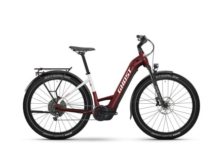 Elektro bicykel Ghost E-Teru Advanced EQ Low red-white 2025