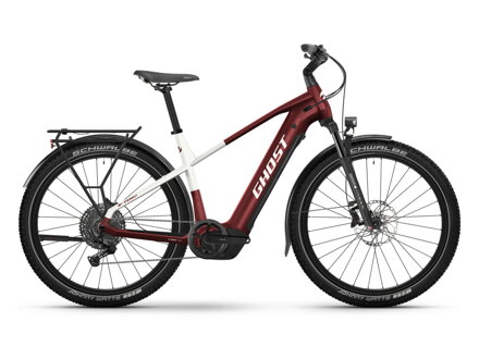 Elektro bicykel Ghost E-Teru Advanced EQ red-white 2025