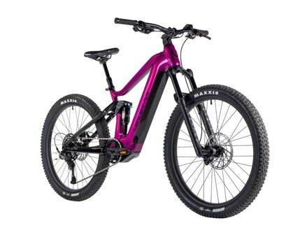 Elektro bicykel Leader Fox Acron 27,5 purple 2024