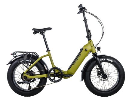 Elektro bicykel Leader Fox Cody zelený 2025