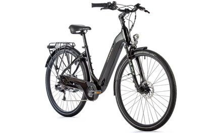 Elektro bicykel Leader Fox Induktora čierny 2023
