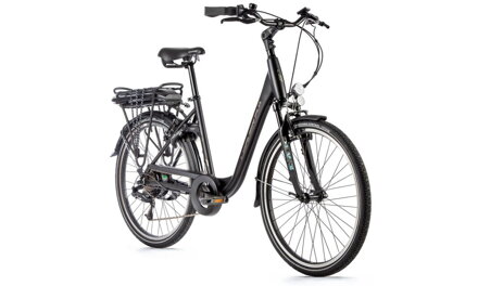 Elektro bicykel Leader Fox Latona čierny 2023