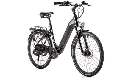 Elektro bicykel Leader Fox Lotus čierny 2023