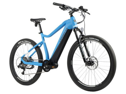 Elektro bicykel Leader Fox Swan 27,5 modrý 2023