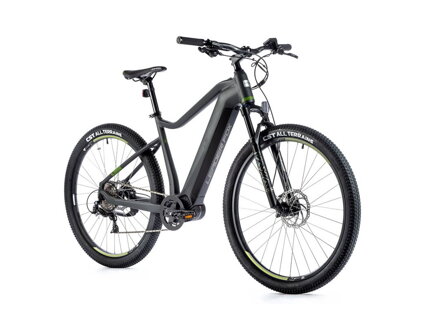 Elektro bicykel Leader Fox Swan 29 sivý-zelený 2023