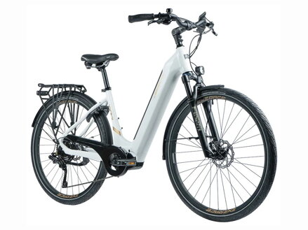 Elektro bicykel Leader Fox Vivalo biely 2023