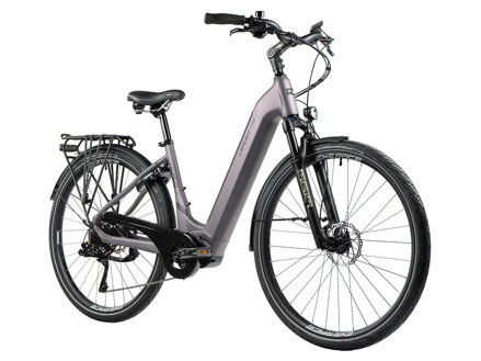 Elektro bicykel Leader Fox Vivalo sivý 2023