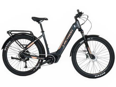 Elektro bicykel Lectron Taura PX šedý-hnedý 720 2025