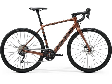 Elektro bicykel Merida eSilex 400 bronzový 2024