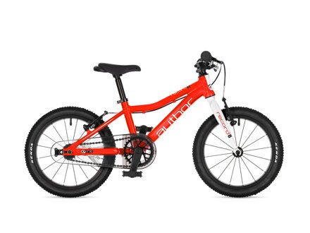 Bicykel Author Record 16 červený-biely 2026