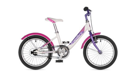 Bicykel Author Bello 16 biely-ružový 2023