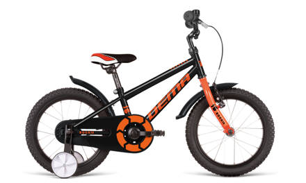 Bicykel Dema Rockie 16 black 2021