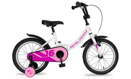 Bicykel Galaxy Mira 16 biely 2022
