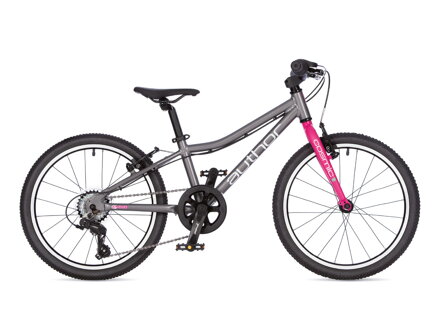 Bicykel Author Cosmic 20 strieborný-ružový 2026