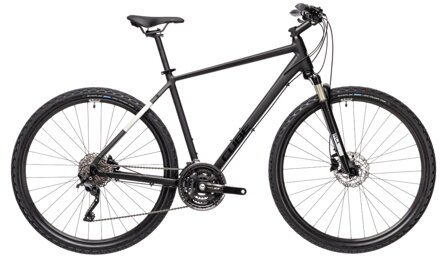 Bicykel Cube Nature EXC black-grey 2021