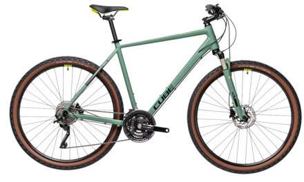 Bicykel Cube Nature EXC green-bluegreen 2021
