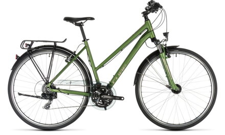 Bicykel Cube Touring trapeze green 2019