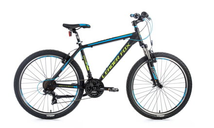 Bicykel Leader Fox MXC black 2018